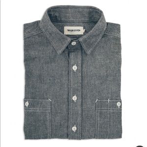 TaylorStitch California Charcoal Everyday Chambray